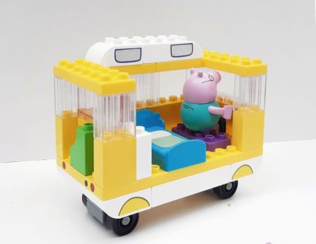 BIG - PlayBig BLOXX Peppa Pig Karavan s příslušenstvím