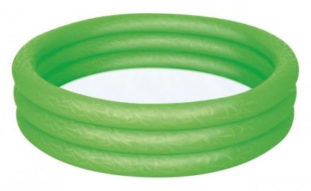 BESTWAY - Bazén nafukovací zelený, 122 cm x 25 cm