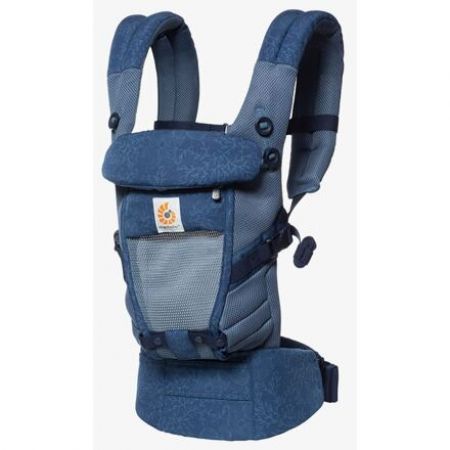 Nosítko pro dítě Ergobaby Adapt Cool air mesh - Blue blooms