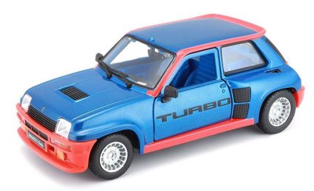 BBURAGO - Renault 5 Turbo 1:24 Blue
