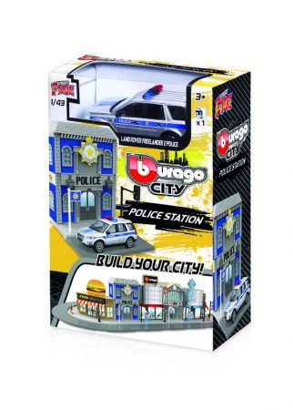 BBURAGO - Bburago 1:43 BBURAGO CITY, Police Station