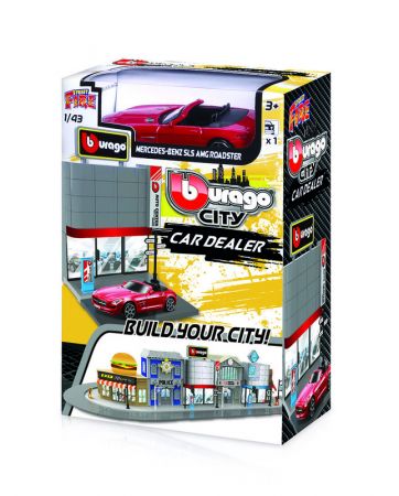 BBURAGO - Bburago 1:43 BBURAGO CITY, Car Dealer