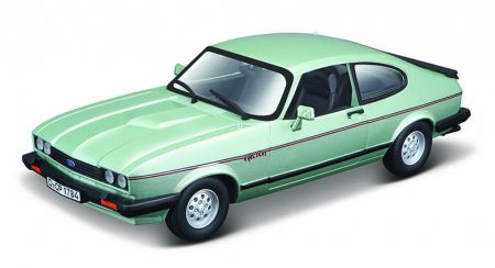 BBURAGO - Bburago 1:24 Plus Ford Capri 1982 light green