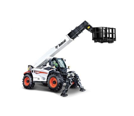 BBURAGO - 1:50 Bobcat T40.180SLP Telehandler w/Man Platform