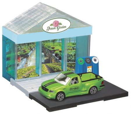 BBURAGO - 1:43 Streetfire Garden House