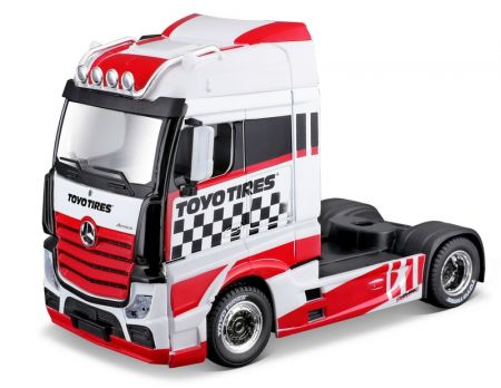 BBURAGO - 1:43 MB Actros Gigaspace Red/White