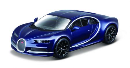 BBURAGO - 1:32 Plus Bugatti Chiron Blue