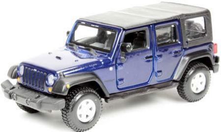 BBURAGO - 1:32 Jeep Wrangler Unlimited Rubicon - metalic blue