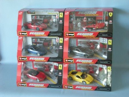 BBURAGO - 1:32 Ferrari Race & Play