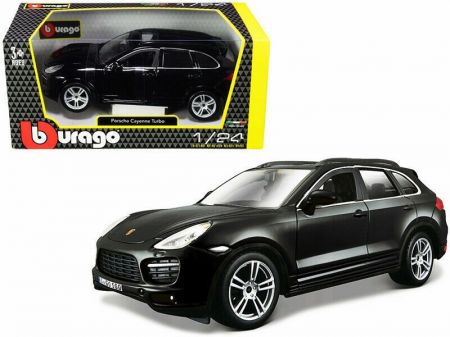 BBURAGO - 1:24 Porsche Cayenne TURBO Black