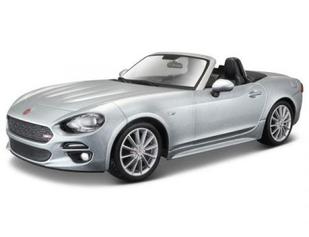 BBURAGO - 1:24 Fiat 124 Spider Metalic Silver