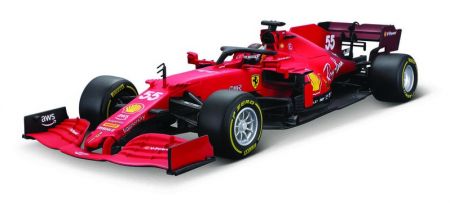 BBURAGO - 1:18 Ferrari Racing - SF21 - #55 Carlos Sainz