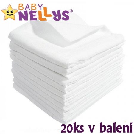 BABY NELLYS - Kvalitní bavlněné pleny - Tetra Lux 60x80 cm