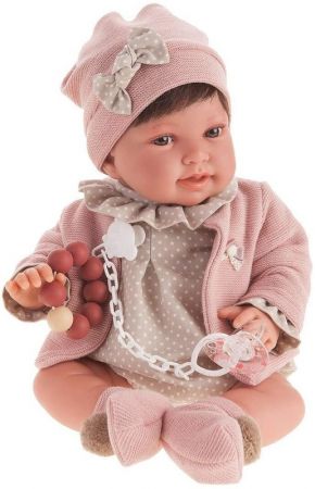 ANTONIO JUAN - 3306 Pipa - realistická panenka miminko s měkkým látkovým tělem 40 cm