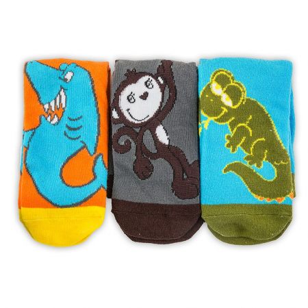 veselé ponožky FUNNY chlapecké - 3pack, Pidilidi, PD0143-02, kluk - 35-37