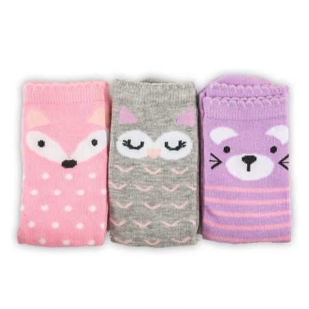veselé ponožky FUNNY dívčí - 3pack, Pidilidi, PD0135-01, holka - 31-34