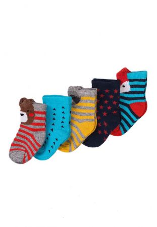 Ponožky chlapecké 5pack, Minoti, NBB SOCK 36, kluk - 92/98