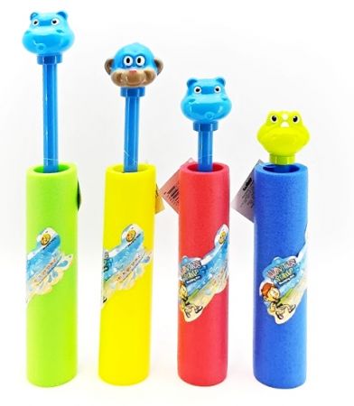 WIKY - Vodní pistole pěnová zvířátka 27cm, Mix produktů