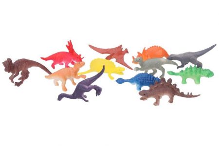 WIKY - Sada dinosaurů 12ks 6cm