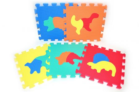 WIKY - Měkké puzzle bloky 30 cm