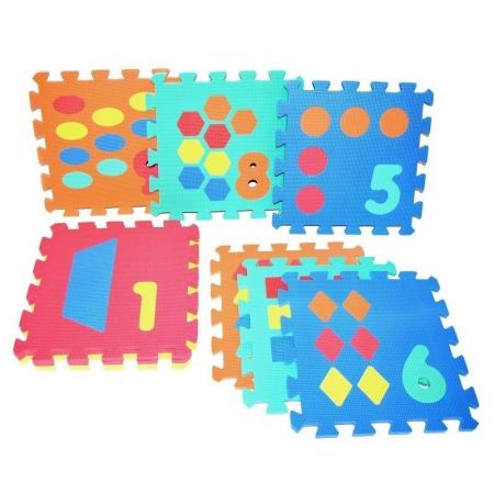 WIKY - Měkké puzzle - bloky čísla