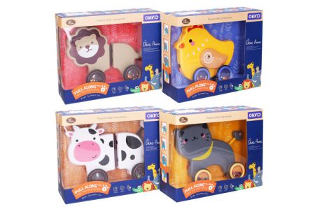 WIKY - Chrastítko zvířátko 19cm, Mix Produktů