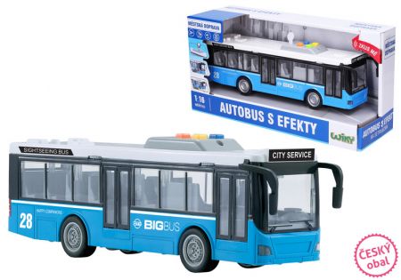 WIKY - Autobus s efekty 29 cm - český obal