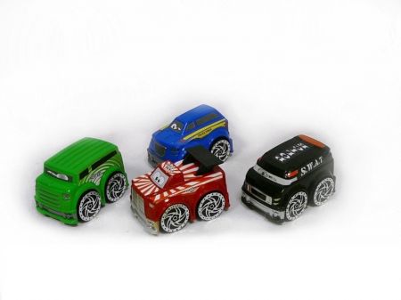 WIKY - Autíčka s očima 8cm, Mix Produktů