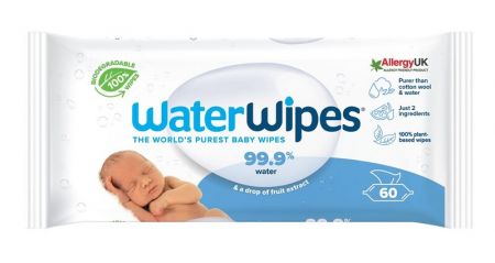 WATERWIPES - 100% BIO odbouratené ubrousky 60 ks