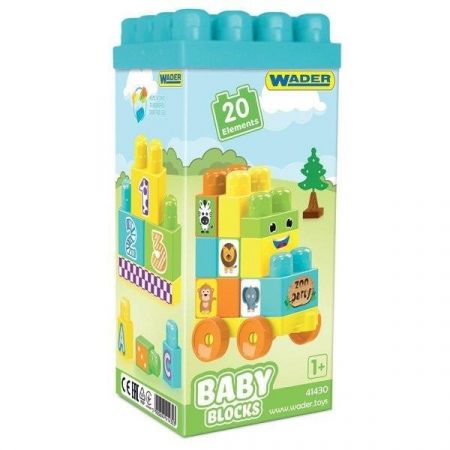 WADER - Stavebnice Baby Blocks 20D 41430