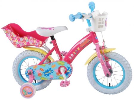 VOLARE - Dětské kolo pro dívky, Peppa Pig,, 12 