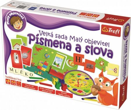 TREFL - Společenská hra - písmena a slova