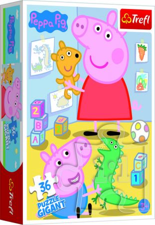 TREFL - Puzzle GIGANT 36 - Peppa Pig