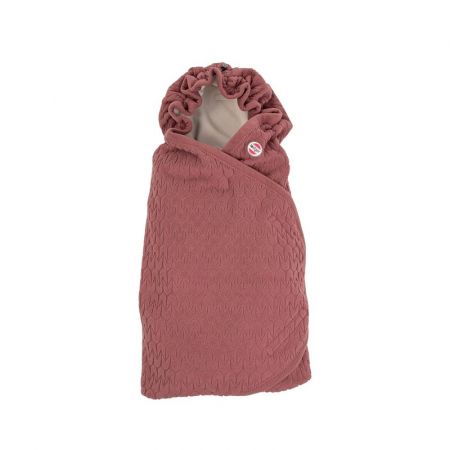 LODGER - Zavinovačka Wrapper Fleece Empire Rosewood