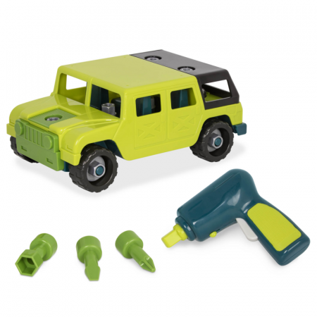 B-TOYS - Stavebnice auto Off Road 4x4