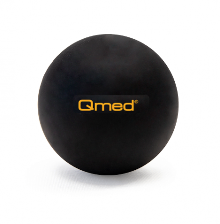 Qmed Lacrosse Ball - masážní míček černý