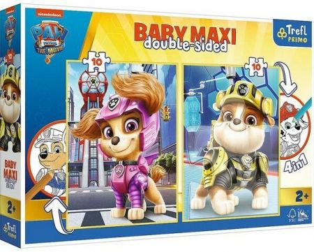 TREFL - Puzzle Baby MAXI 2x10 - Paw Patrol : THE MOVIE