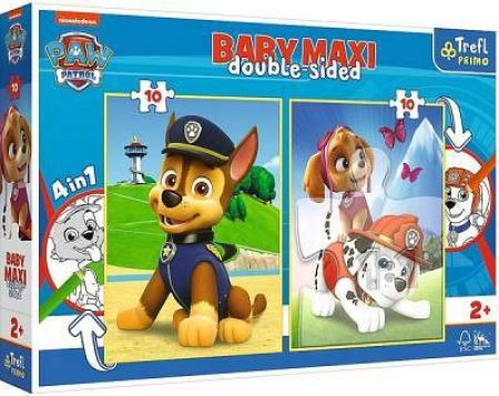 TREFL - Puzzle Baby MAXI 2x10 - Paw Patrol