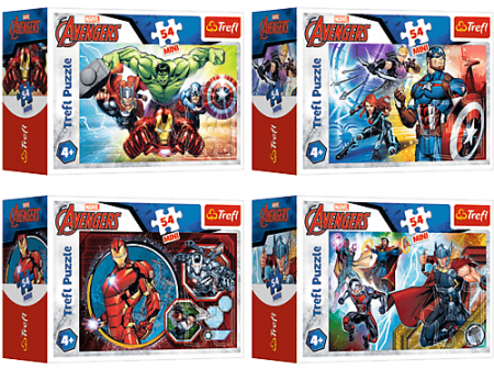 TREFL - puzzle 54 mini avangers