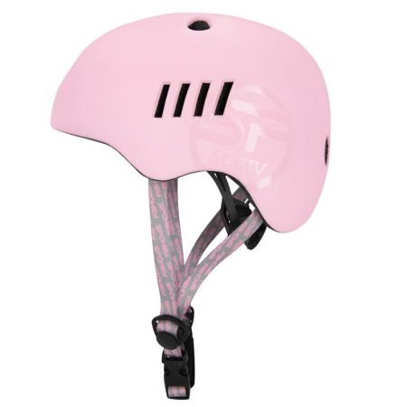 SPOKEY - PUMPTRACK Juniorská cyklistická BMX přilba IN-MOLD, 48-54 cm, růžová