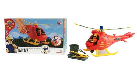 SIMBA - Požárník Sam Vrtulník s figurkou