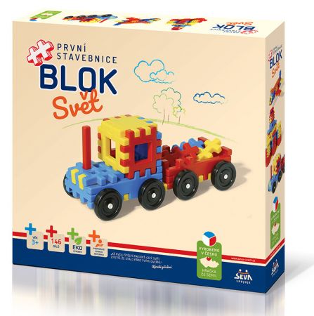 SEVA - První Stavebnice – Blok Svět