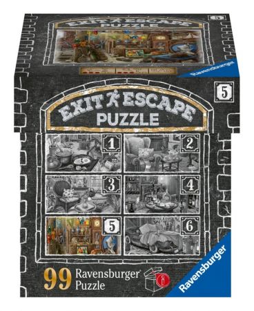 RAVENSBURGER - Exit Puzzle: Podkroví 99 dílků