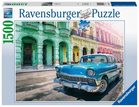 RAVENSBURGER - Auta Na Kubě 1500 Dílků