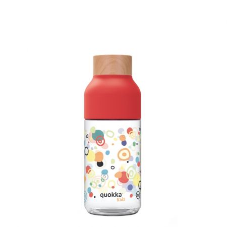 QUOKKA - ICE Plastová láhev KIDS DOTS 570ml, 06980