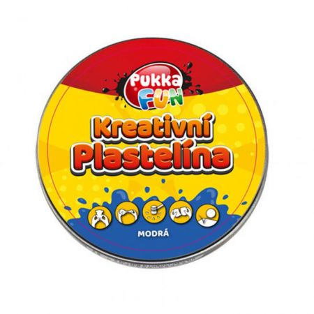 PUKKA PADS - Kreativní plastelína Pukka Fun  modrá