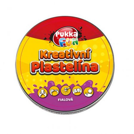 PUKKA PADS - Kreativní plastelína Pukka Fun  fialová