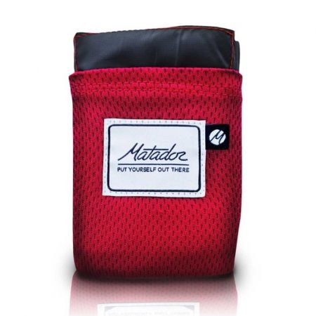 Matador kapesní deka Pocket Blanket 2.0 - červená