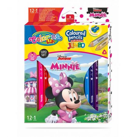 PATIO - Colorino pastelky Minnie Jumbo Trio 13 barev