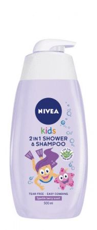 NIVEA - Gel dětský sprchový 2v1 Girl 500ml Nivea Baby